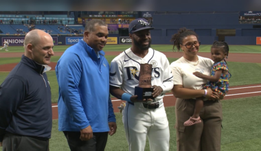 Cedric Mullins named Rays team nominee for this year’s Roberto Clemente Award in the MLB