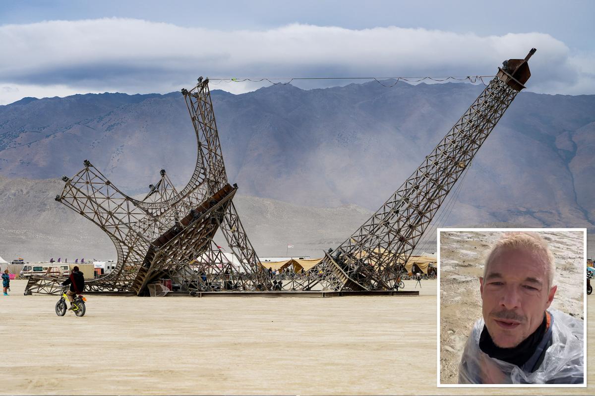 DJ Diploy treks 6 miles on foot to escape Burning Man