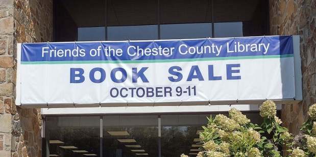 Friends of Chester County Library Fall Book Sale returns October 9-11, 2026. (Photo provided by Chester County Library)