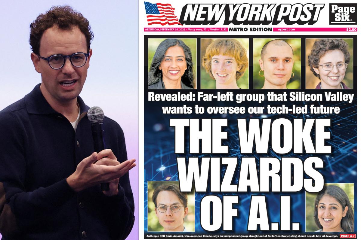 Meet Anthropic CEO Dario Amodei's handpicked super-woke globalists he thinks will save us from an AI apocalypse
