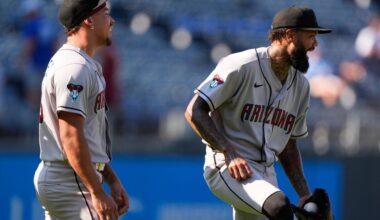 D-backs' hard-throwing Justin Martinez records immaculate inning vs. the Rangers