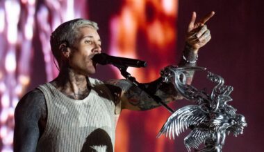 Oli Sykes performs with Bring Me The Horizon live on stage in Budapest in the summer of 2026