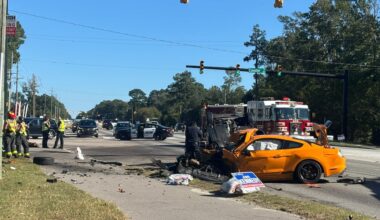 Two sent to the hospital after crash on Eastwood Road