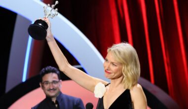 Naomi Watts Dedicates Donostia Award to David Lynch: 'I Miss You'