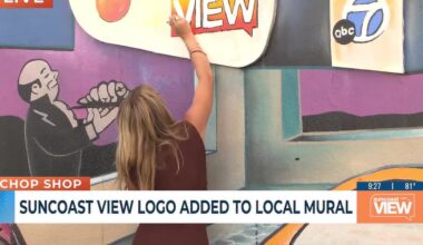 Community mural brings color, pride, and a touch of Suncoast View to Bradenton