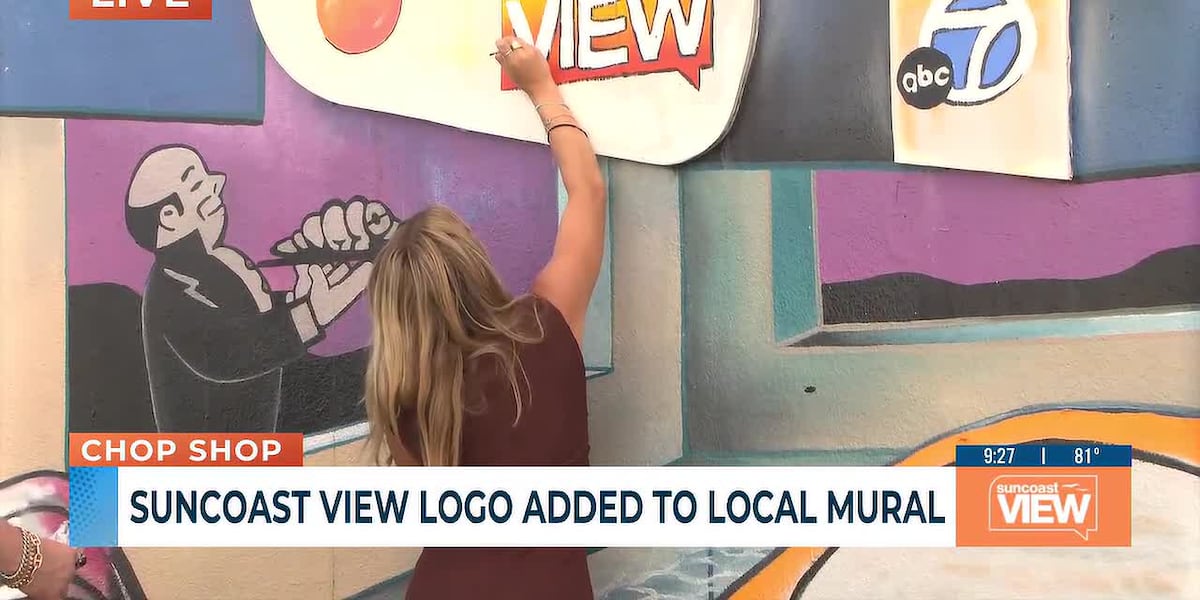 Community mural brings color, pride, and a touch of Suncoast View to Bradenton