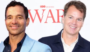 HBO's Casey Bloys & Paramount's George Cheeks Attend Premiere Together
