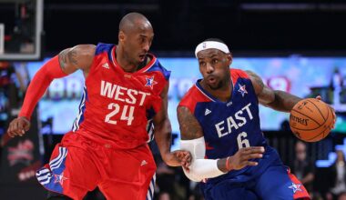 Valuable LeBron James and Kobe Bryant card going to auction for first time