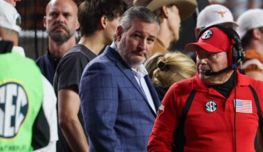 Why did ESPN give Ted Cruz 10 minutes to talk about a bill on College GameDay?