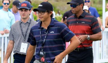 Charlie Woods inks NIL deal with TaylorMade, joining his father, Tiger