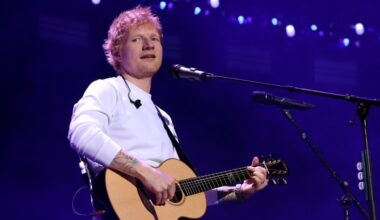 Protestors March Outside Ed Sheeran Concert After Macklemore Was Dropped From Tour