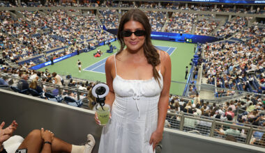 Influencers are quickly filling up the seats at one of the hottest events this week — the U.S. Open. Some players and fans say they're ruining the game with their ring lights and lack of tennis etiquette. (Anna Webber)