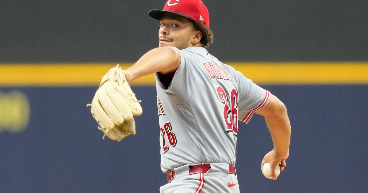Reds shut down All-Star Chase Burns with 1 start remaining