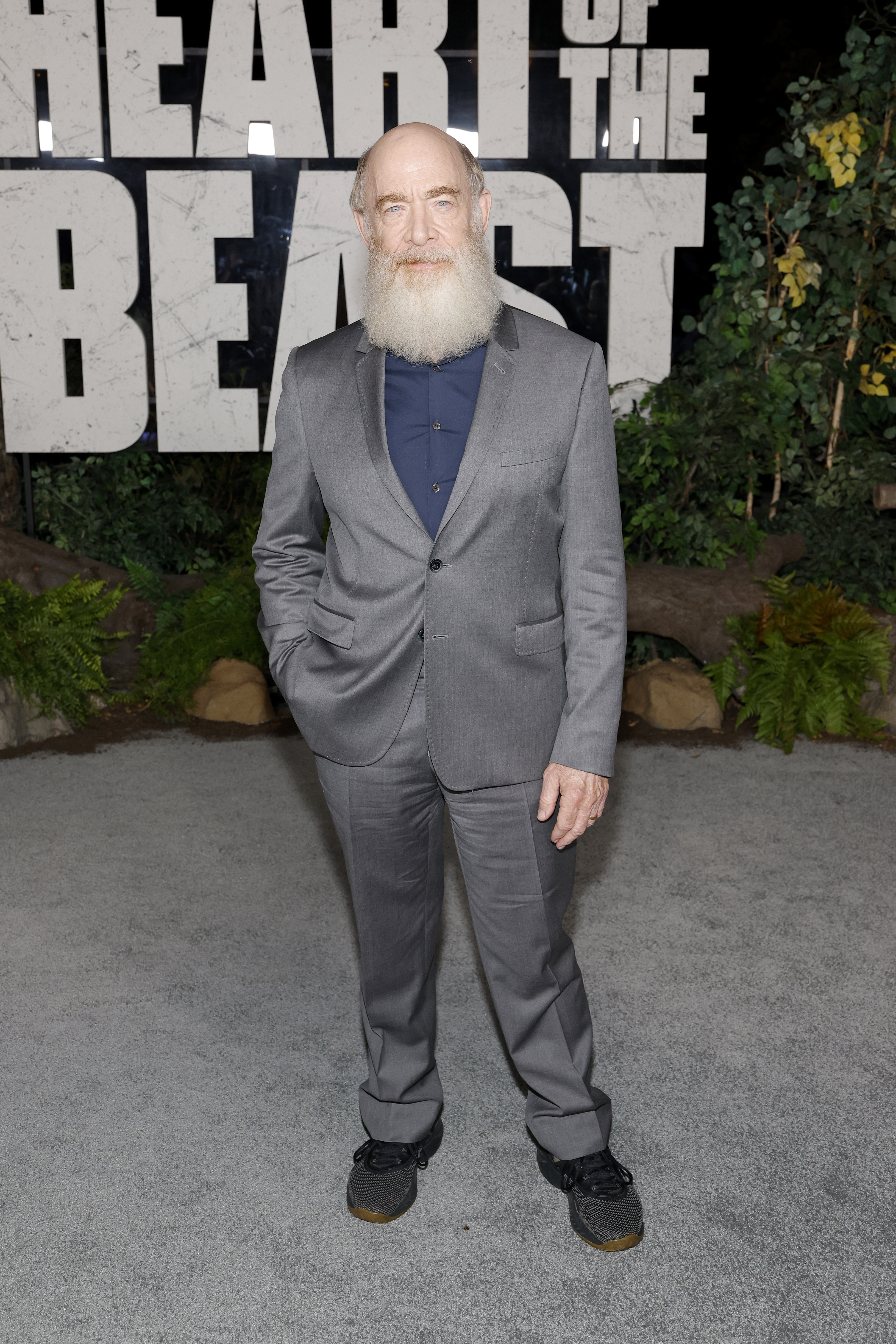 J. K. Simmons at the "Heart of the Beast" global premiere.