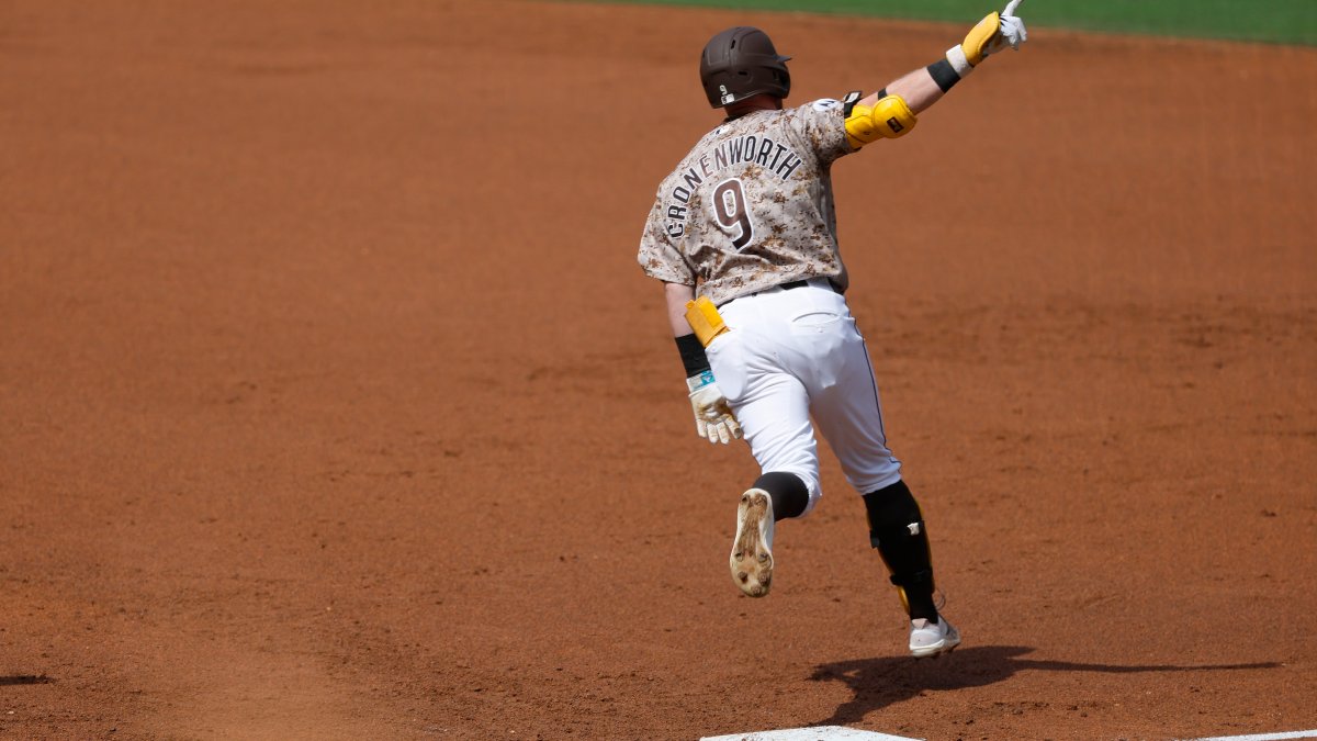 Cronenworth homers twice, magic number 2 after Padres beat Marlins 7-3 – NBC 7 San Diego