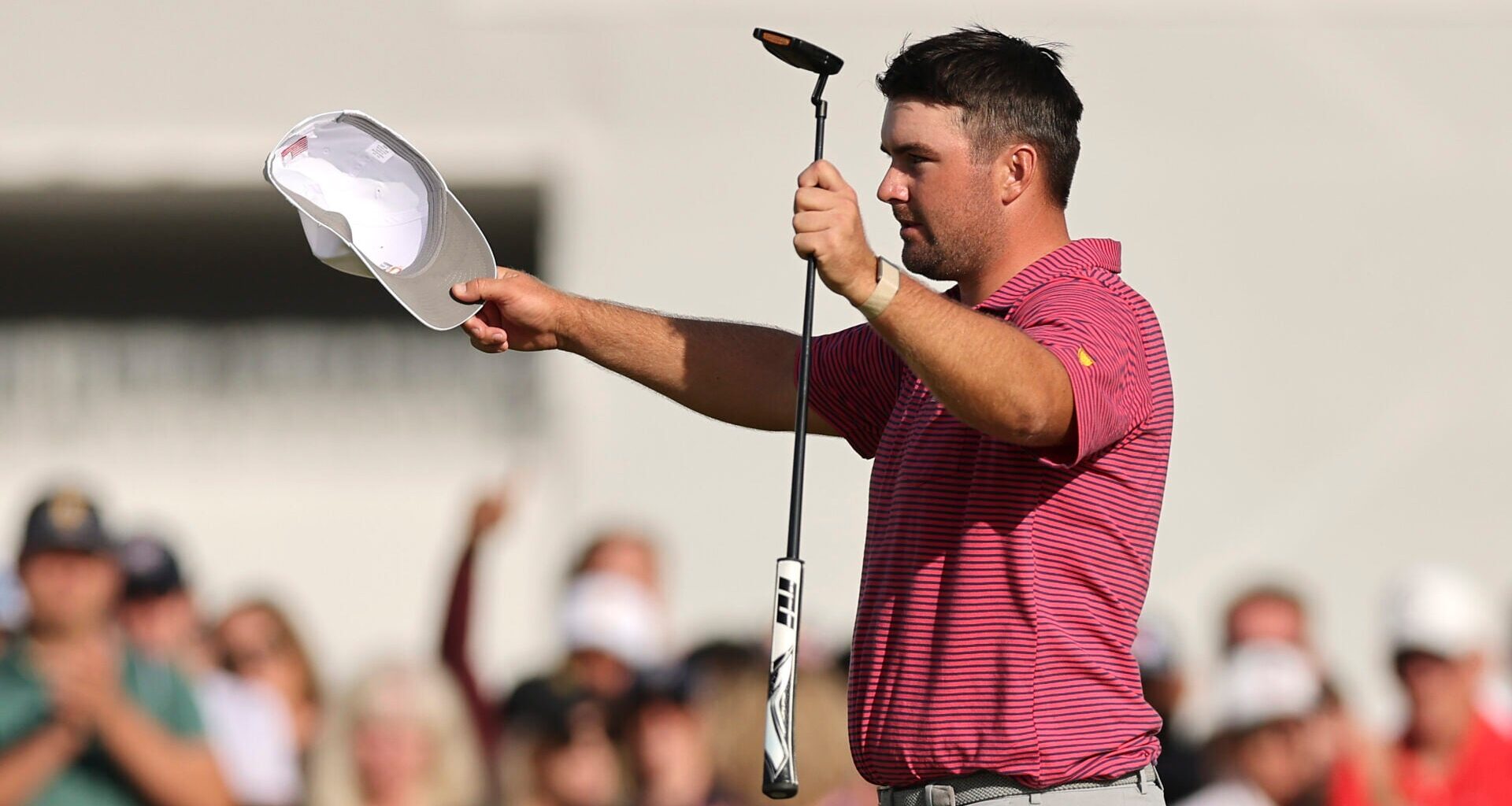 Chris Gotterup picks if he's more nervous when trying to win on the PGA Tour or the Presidents Cup