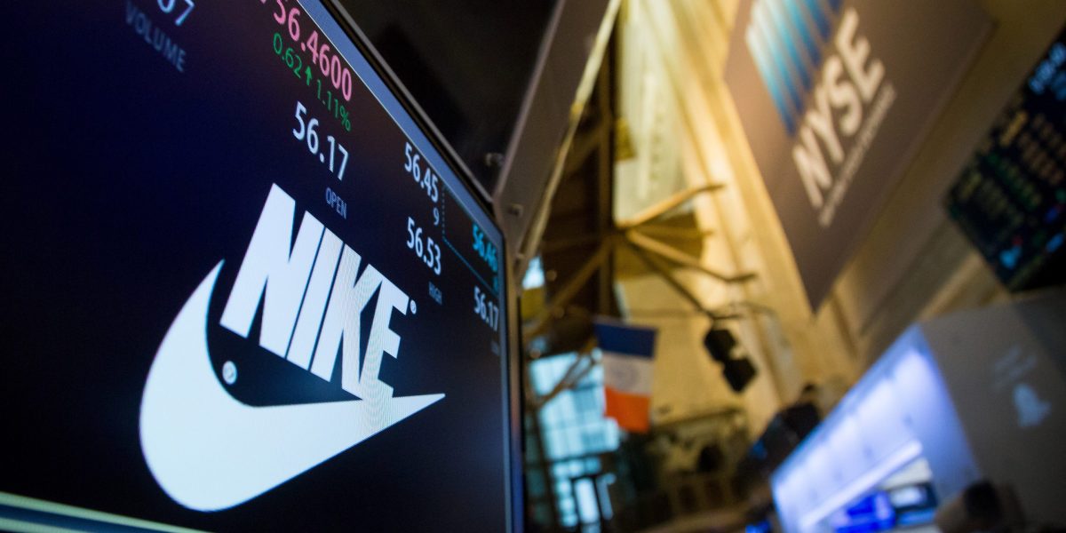 Nike exits the S&P 100 after 18 years and a $200 billion market-cap wipeout