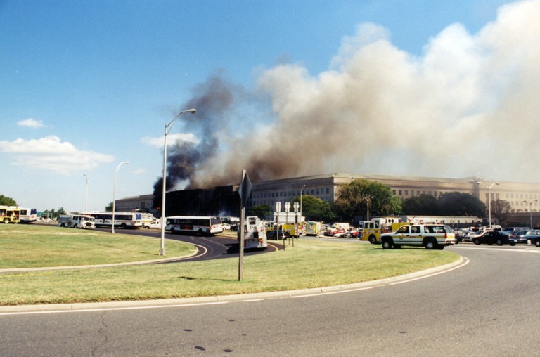 FBI Releases 9/11 photos At The Pentagon