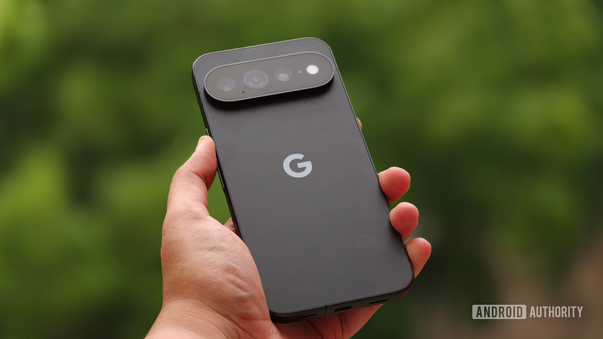 Google Pixel 11 Pro XL in a person's hand