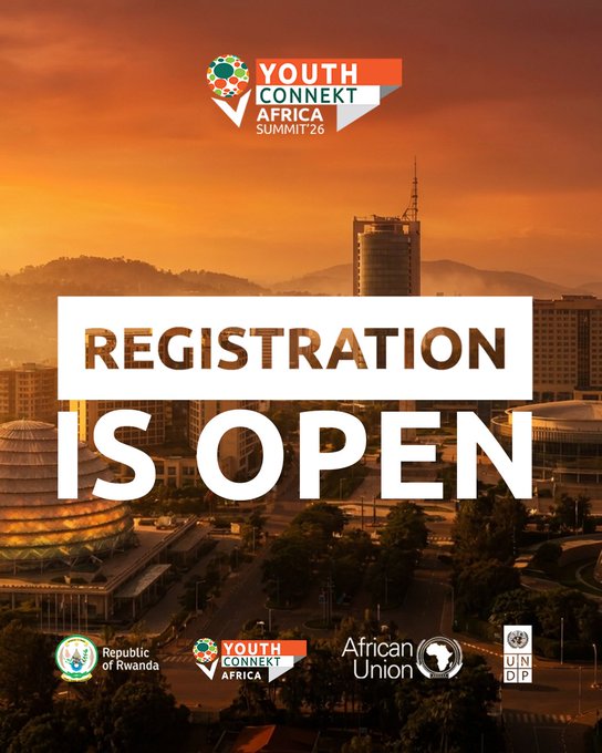Registration is Now Open for the YouthConnekt Africa Summit 2026 in Kigali: Join Africa’s Young Leaders, Innovators and Changemakers