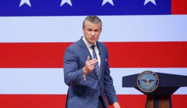 hegseth state of the force address september 30