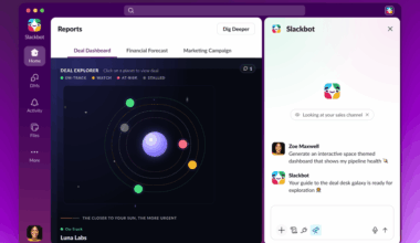 Slack can now vibe-code interactive charts and reports inside chats