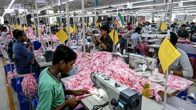 The government said that the change in the estimate of Q1 2025-26 does not represent a downward revision made to make the current year’s growth appear higher as critics have pointed out. (AFP/Representative)