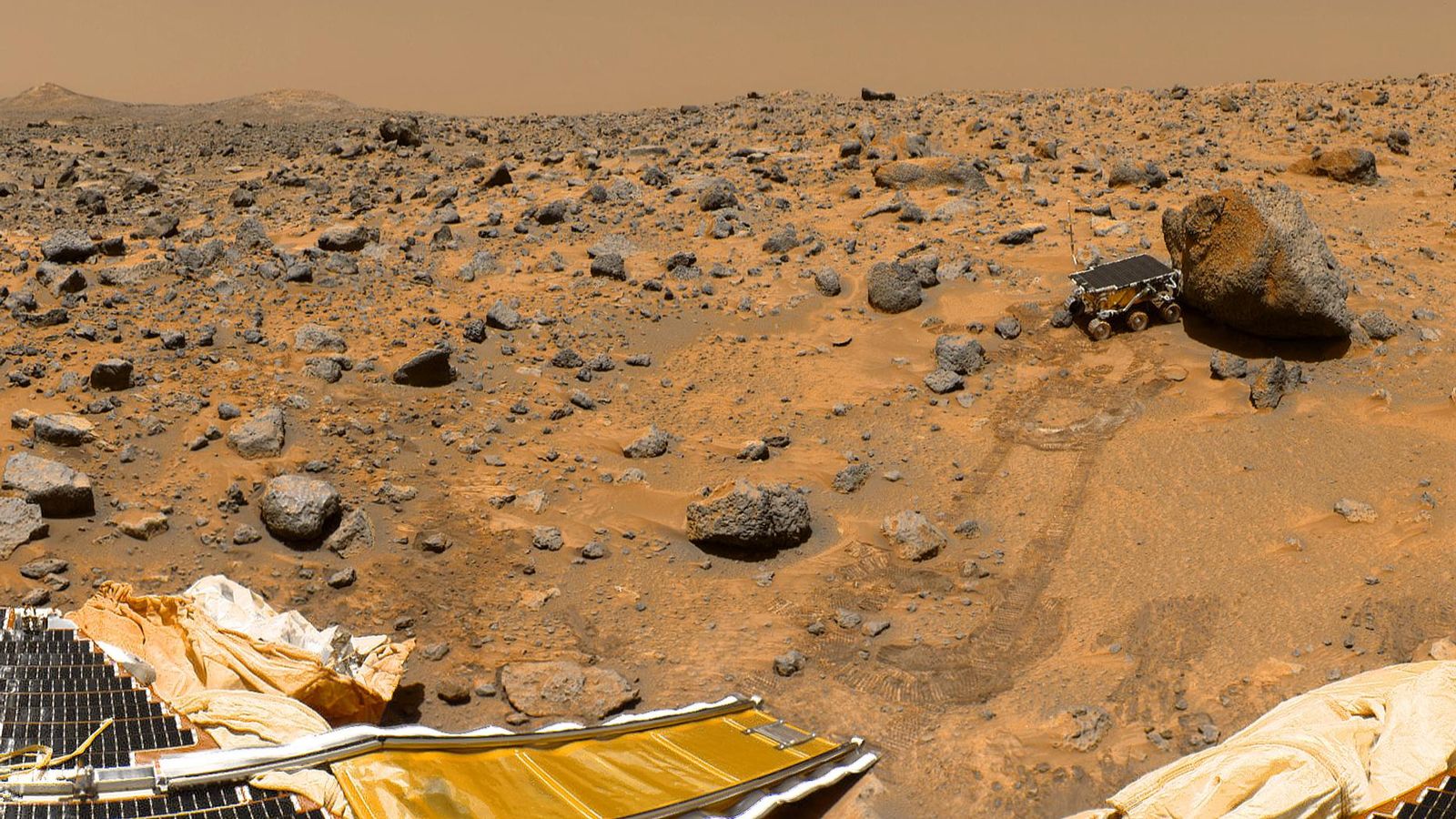 On this day in space! Sept. 27, 1997: NASA's Mars Pathfinder lander sends its last transmission to Earth