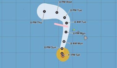 Lowell now a powerful Category 3 hurricane; some fluctuations in intensity possible through early Sunday : Big Island Now