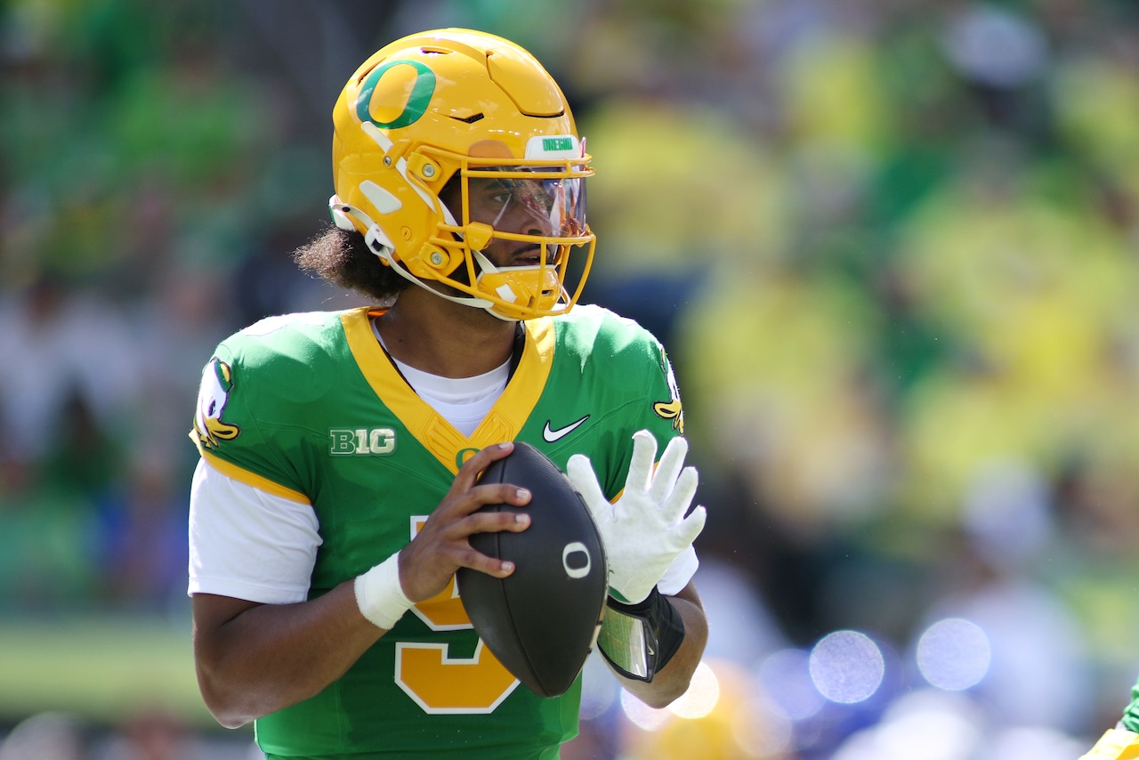 Oregon vs. Oklahoma State with Polymarket Prop prices.