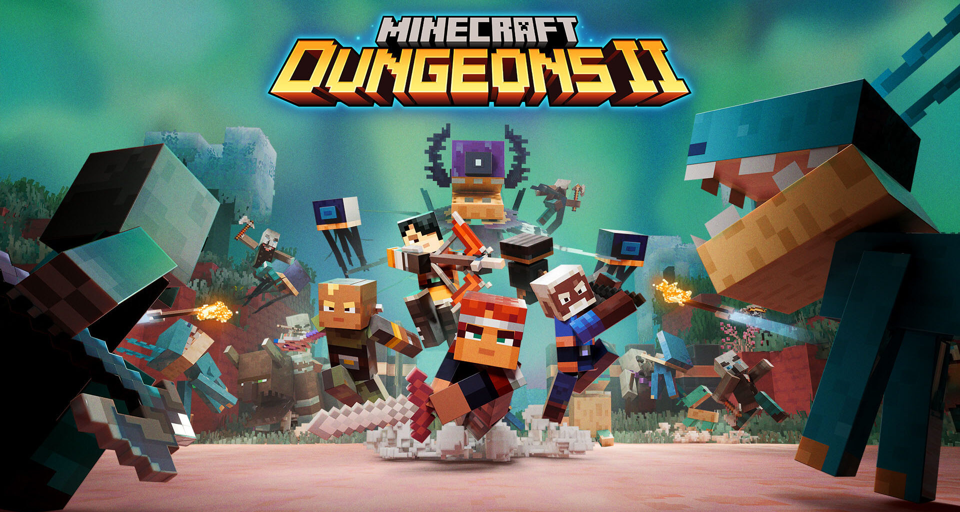 Minecraft Dungeons II Hero Image