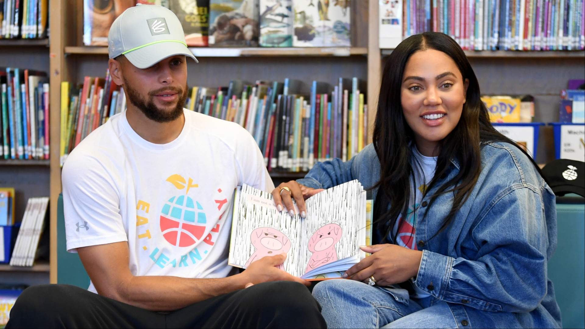 Steph Curry and Ayesha Curry