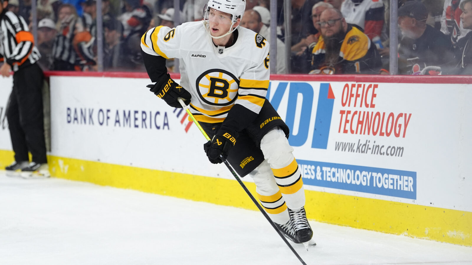 Report: Bruins’ Mason Lohrei Gaining Trade Interest