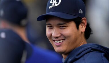 Shohei Ohtani out of lineup again but Dodgers optimistic about Monday return