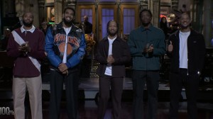 The New York Knicks crash SNL