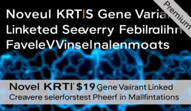 Novel KRIT1 Gene Variant Linked to Severe Pediatric Familial Brain Vessel Malformations