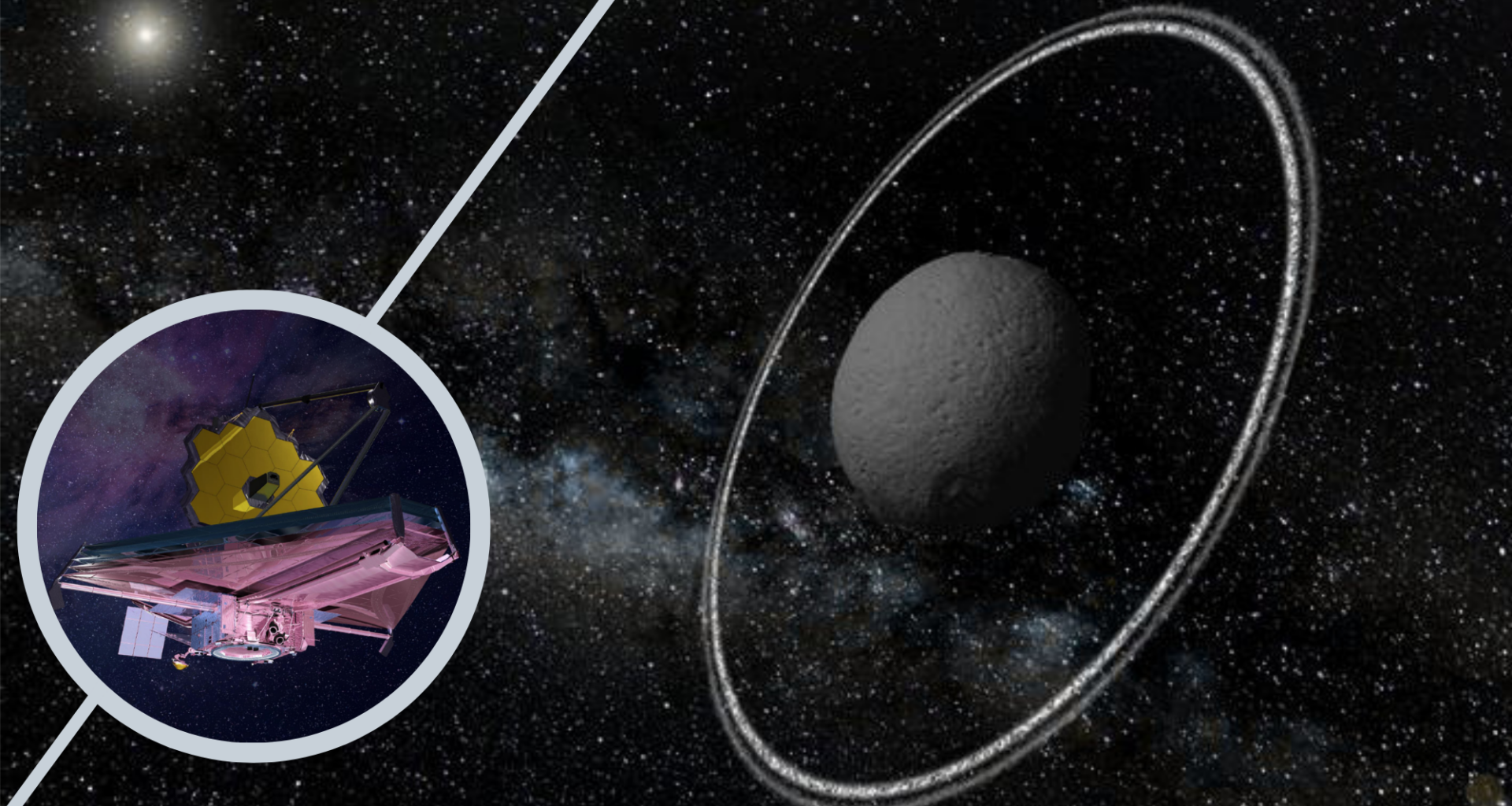 James Webb Space Telescope discovers the rings of tiny solar system body Chariklo are changing