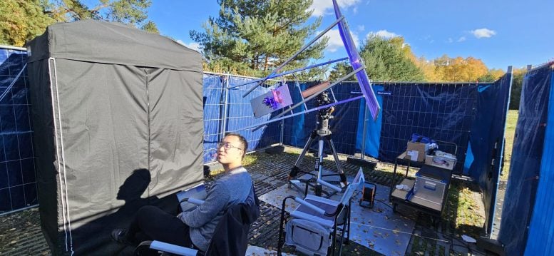 Outdoor Experiment Sunlight Concentration Module
