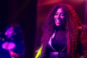 Chaka Khan performs onstage at Nominees Night, an official Golden Week event, hosted by The Hollywood Reporter and Spotify at The Lot at Formosa on Jan. 8, 2026, in West Hollywood, Calif.