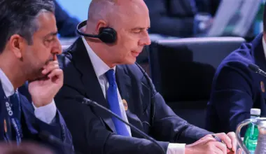Russian finance minister, invited by Trump, draws objections at G-20 meeting