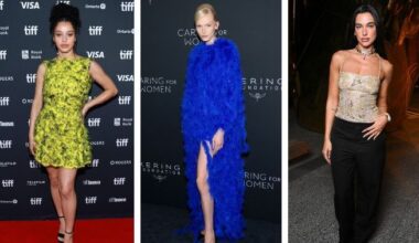 The Best Dressed Stars of the Week Perfected Texture and Silhouette