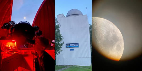 Peer into the heavens from the Westport Observatory every Wednesday