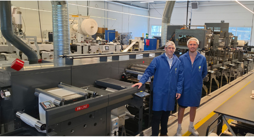 Reflex Etikett expands capabilities with Nilpeter FA-22 flexo press