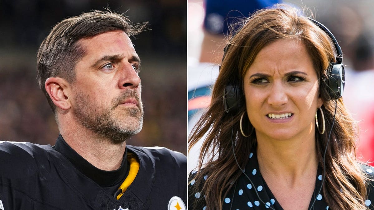 Aaron Rodgers and Dianna Russini together