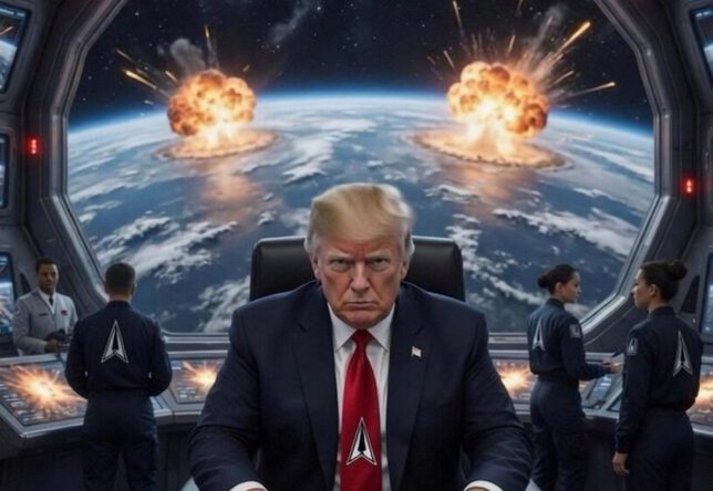 Other fearsome images posted on Donald Trump's Truth Social account on Sunday (6/9/26). // New Space Force uniform concepts unveiled by Donald Trump have drawn comparisons to Nazi uniforms. The US President took to his Truth Social platform on Sunday (6/9) to showcase mock-ups of a 'Service Dress Uniform' for the US military branch. However, the grey uniforms drew comparisons from some with those worn by Germans in World War II. Others thought they resembled outfits from the sci-fi franchises Star Trek and Star Wars. Trump's followers left several comments giving their opinions. FreedomGranny posted: "Sorry, looks too much like NAZI storm troopers to me." RaizenUSA1 wrote: "Looks too SS to me." Photo released 07/09/2026