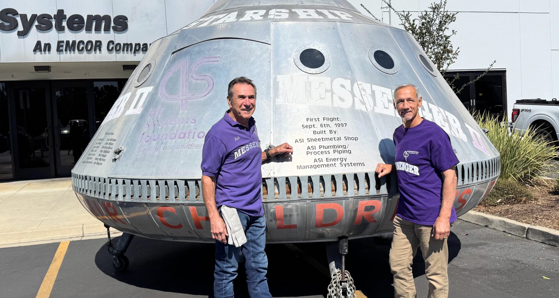Spaceship ends its philanthropic mission for Air Systems Foundation