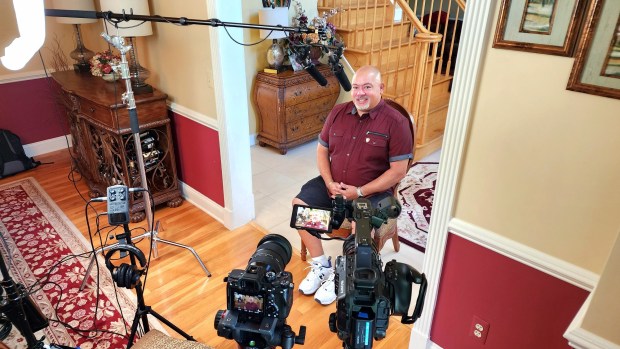 Will Jimeno, a Port Authority Police Officer and a survivor of 9/11, in an interview for "The Heroism and Resiliency of 9/11: From Tragedy to Triumph." (Gier Productions)