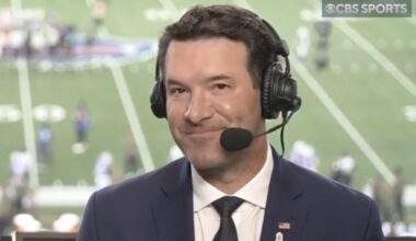 CBS offered no comment following Tony Romo's surprise statement