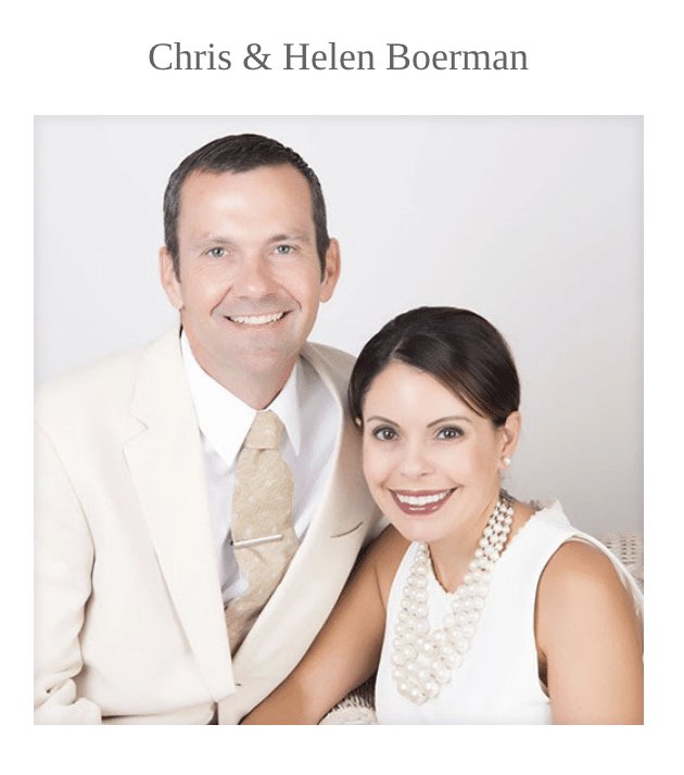 Helen and Chris Boerman