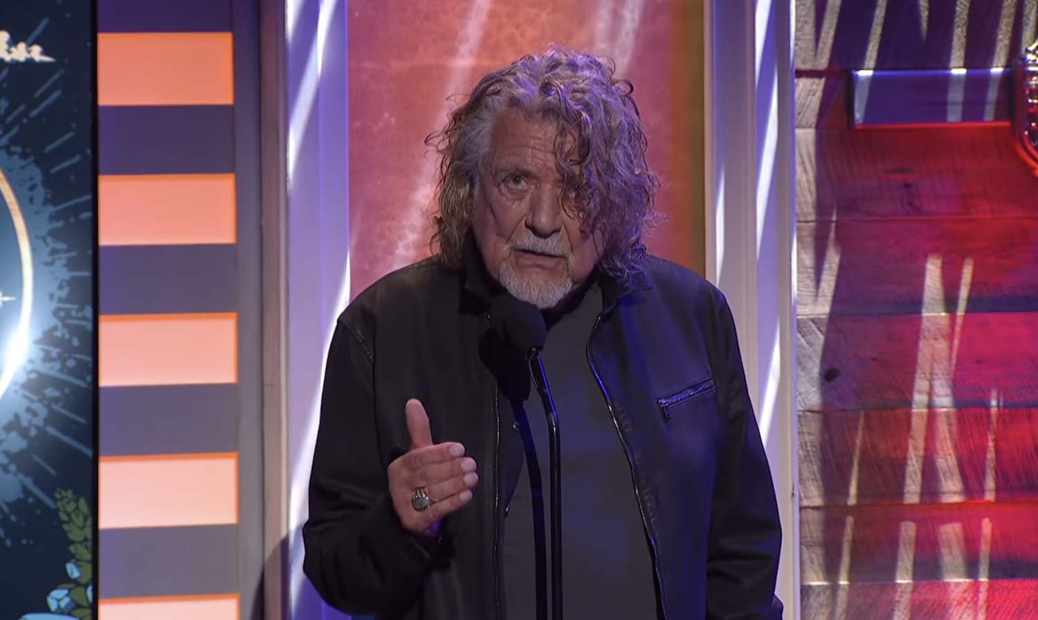 Robert Plant was honoured at the Americana Awards